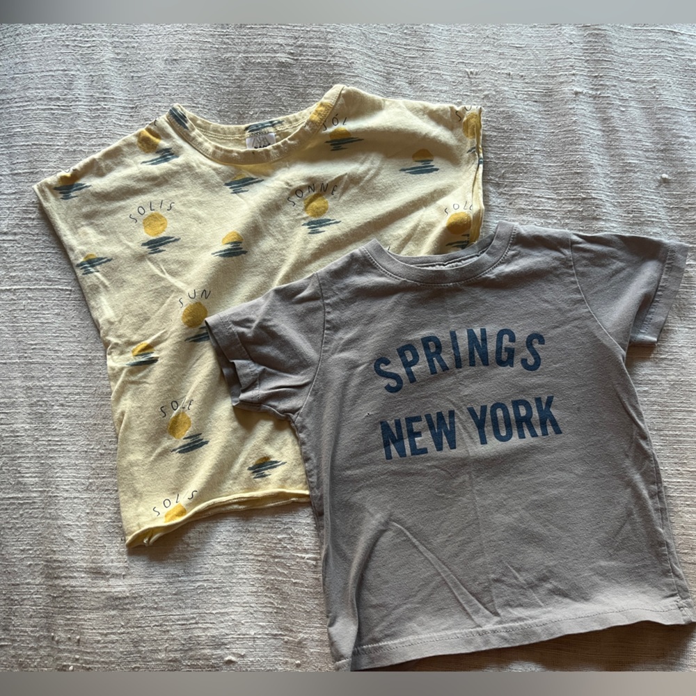 LOT OF 2//SUMMER PLAY SHIRTS//SIZE 3